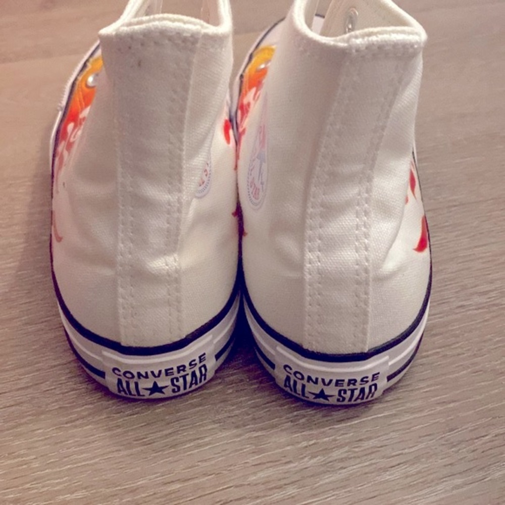 ❌SOLD❌ NWOT [Converse] Chuck Taylor Flame All-Star Hi-Top Sneakers Women's Sz 6 - Picture 11 of 15